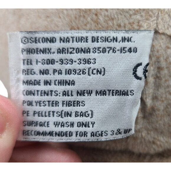 Second Nature Cuddly Quarry Critters Brown Buddy Bear Plush Stuffed Animal 2003 - Picture 9 of 9